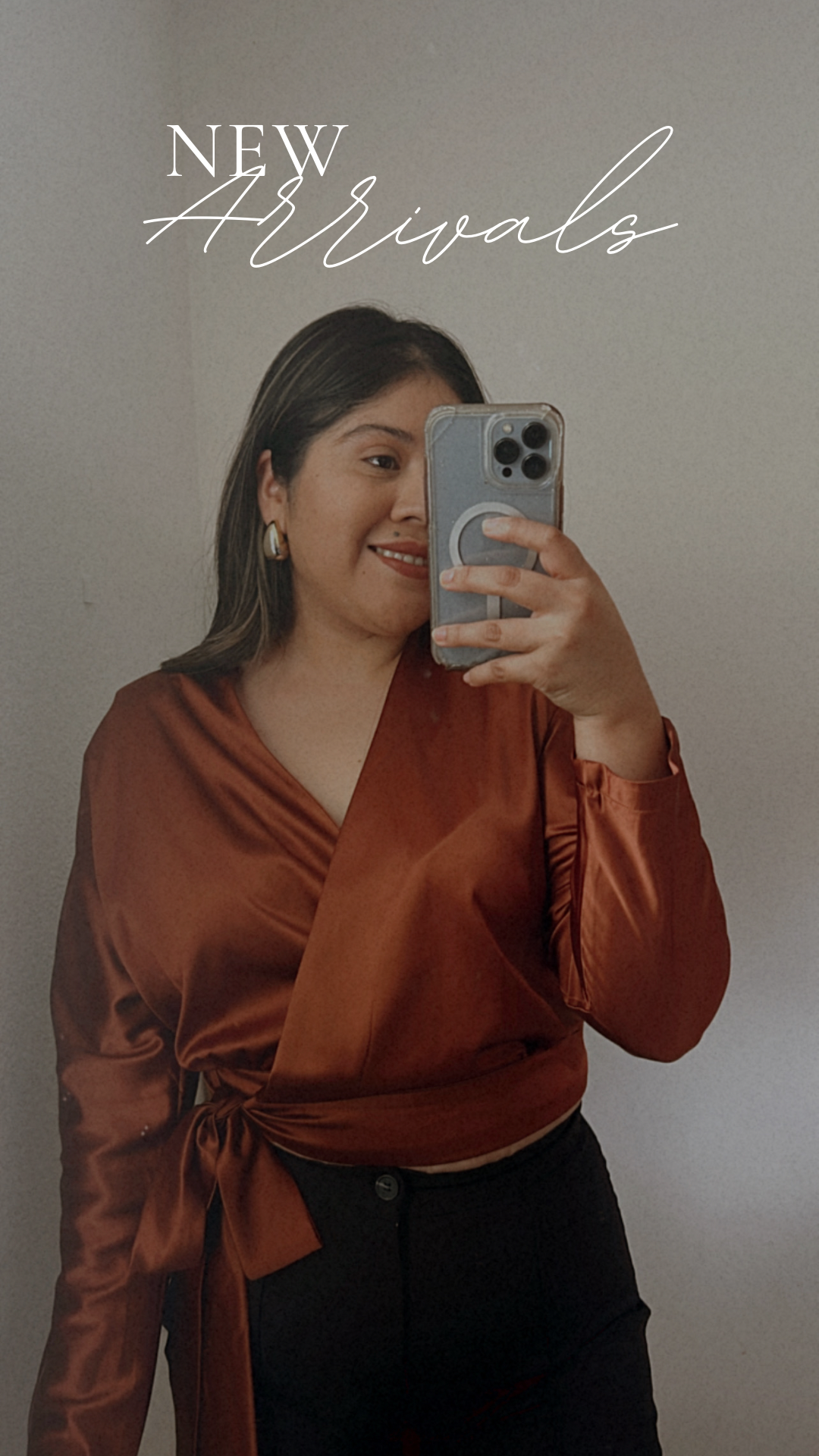 Satin Sophistication Top