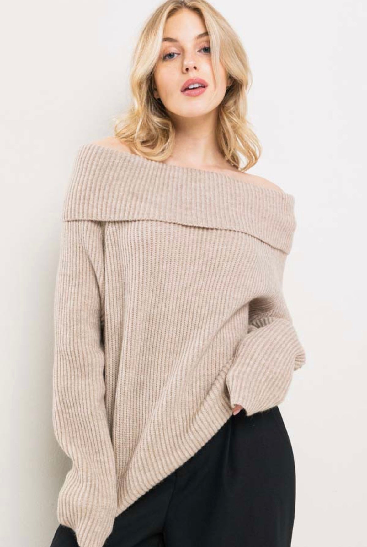 Whispering Winter Sweater
