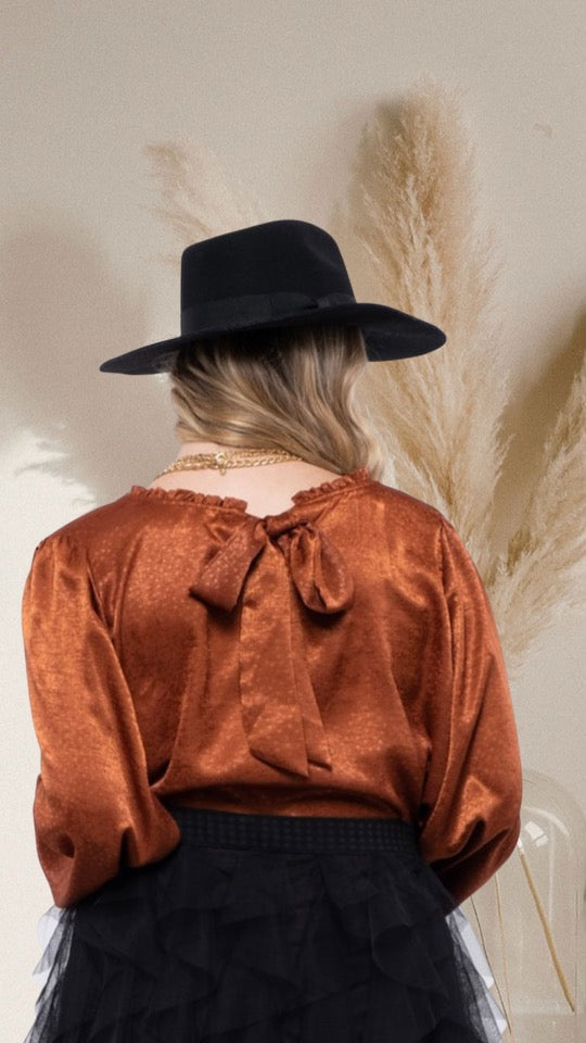 Long Sleeve Tie Back